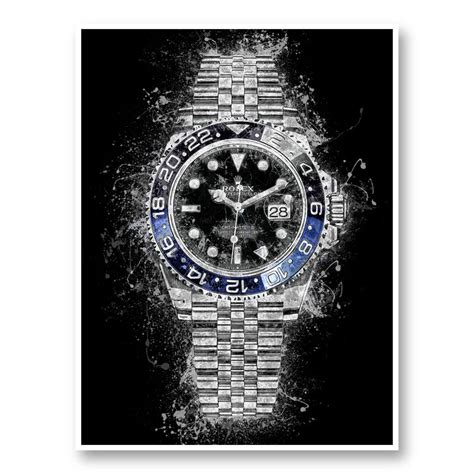 rolex batman art